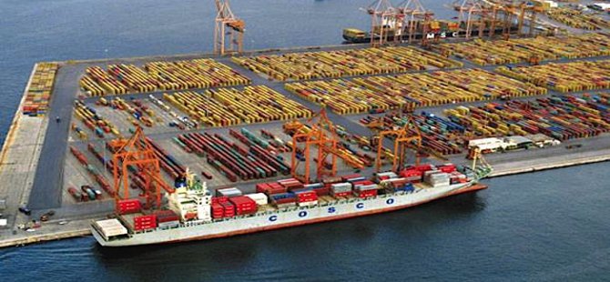 COSCO limanlarndaki iş hacmi yüzde 18 arttı