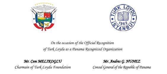 Türk Loydu, artık Panama gemilerinde de yetkili