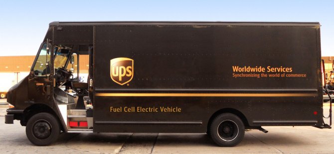UPS, dizel kamyonları elektrik enerjiliye çeviriyor
