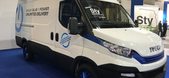 Doğalgazlı Iveco Daily'e ödül