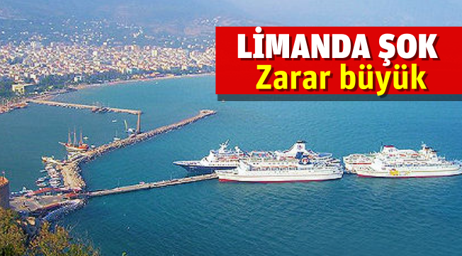 Alanya Limanı'nda işler yolunda gitmiyor