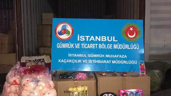 Ambarlı Limanı'nda "zehirli oyuncak" operasyonu