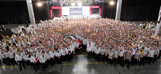 Toyota Sakarya'da ihracat rekoruna imza attı