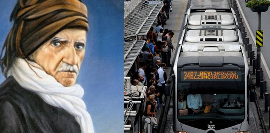 Metrobüslerde "Nurculuk" propagandası