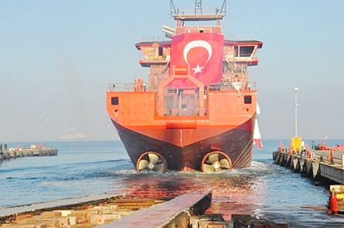 Cemre Tersanesi'nden bir gemi ihracı daha