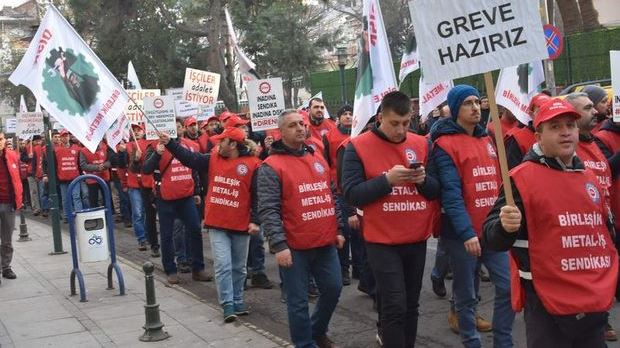 130 bin metal işçisi greve hazırlanıyor