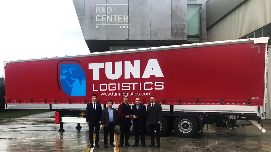 TIRSAN'dan Tuna Lojistik'e dev filo teslimatı