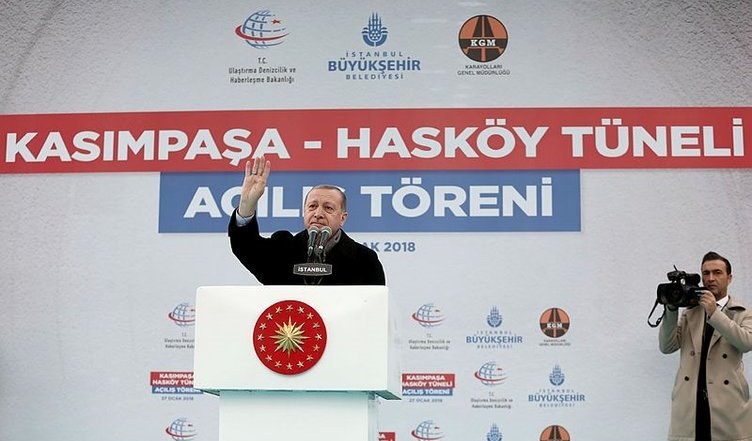 Kasımpaşa-Hasköy Tüneli bugün açıldı