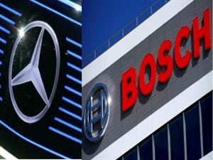 Mercedes-Bosch ortaklığından sürücüsüz taksi geliyor
