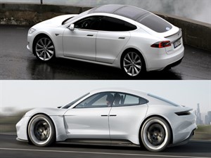Tesla'ya rakip Porsche'den geliyor