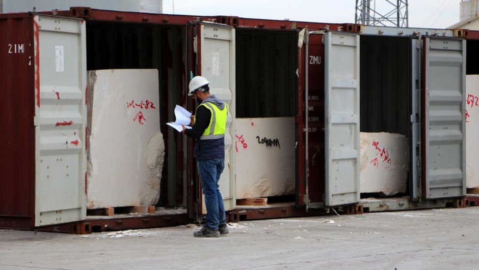 Antalya Limanı'ndan 2 milyon tonluk mermer ihracatı