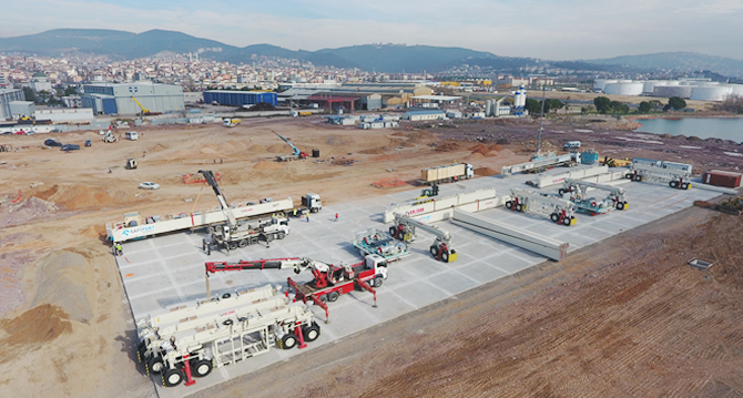 Safiport Derince'de RTG kurulumları başladı