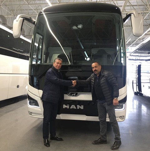 İlk 13 metre 2+1 VIP MAN Mapar'a teslim edildi