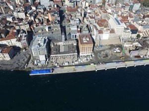 Dev yolcu gemilerini ağırlayacak limanda son durum