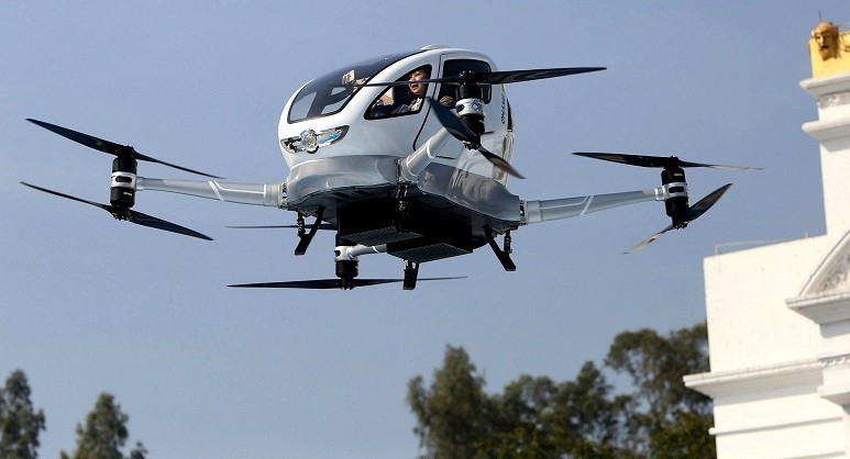 Porsche, drone ile yolcu taşıyacak
