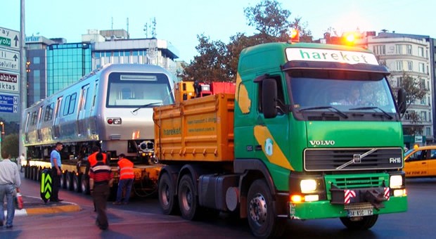 Hareket Marmaray Projesi için 410 vagon taşıdı