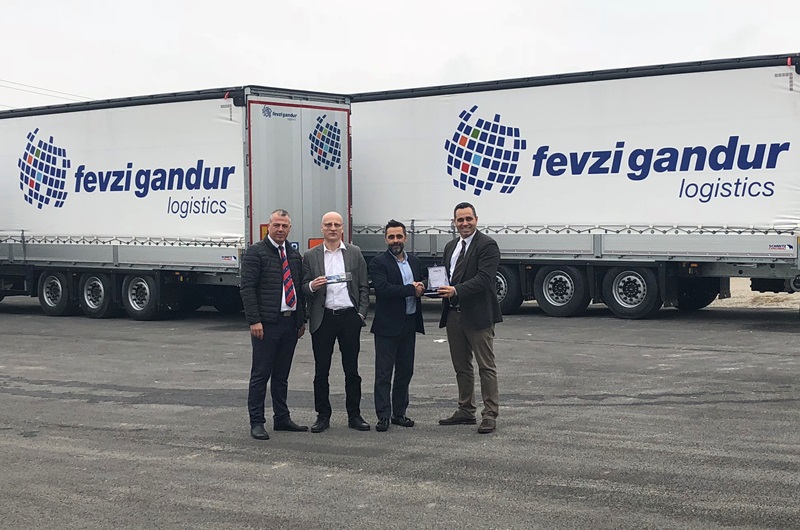 Fevzi Gandur, filosuna 5 Schmitz yarı römork kattı