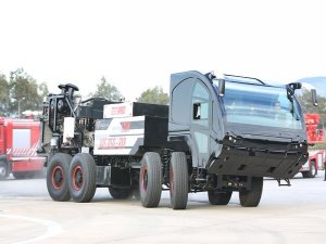 İlk yerli 8x8 itfaiye aracı dünyaya açılacak