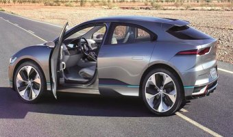 İşte Jaguar’ın ilk elektrikli otomobili : I-Pace!