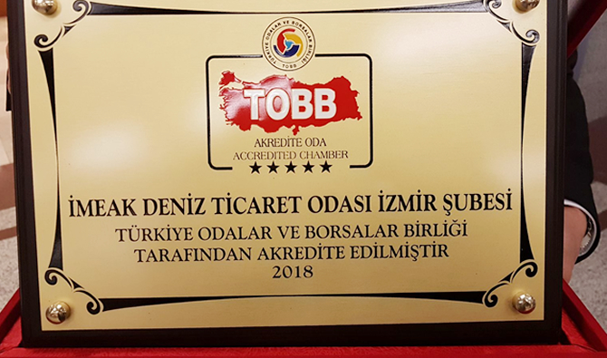 İMEAK DTO İzmir artık 5 yıldızlı şube oldu