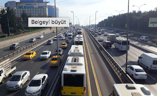 Yenibosna'da metrelerce metrobüs kuyruğu oluştu!