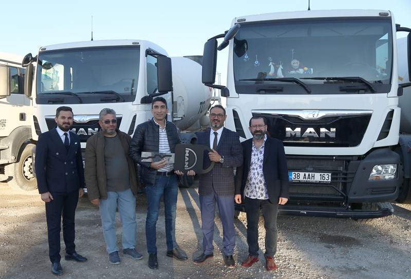 Tokgöz Beton 30 araçlık yatırımında MAN'ı tercih etti