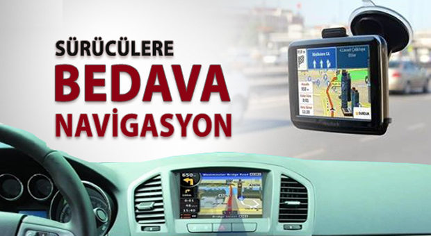 Bakanlıktan bedava navigasyon hizmeti
