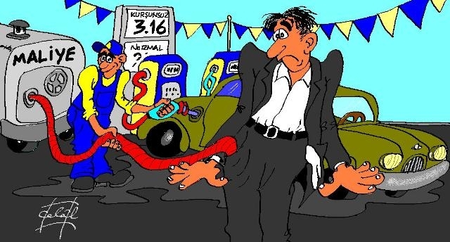 Akaryakıta bir zam daha