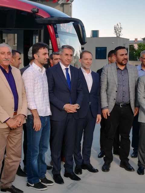 Elazığ, yerli elektrikli otobüs SILEO'larına kavuştu