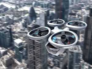 Audi ve Airbus'ın drone taksisi deneme uçuşlarına başlıyor