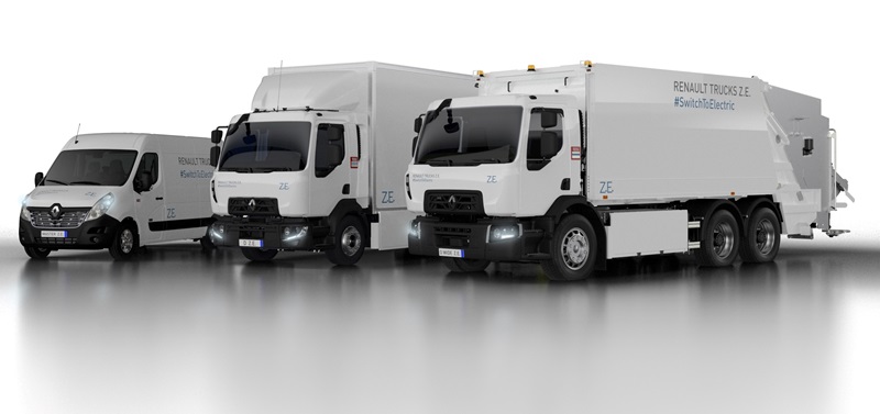 Renault Trucks'tan yeni nesil elektrikli kamyonlar