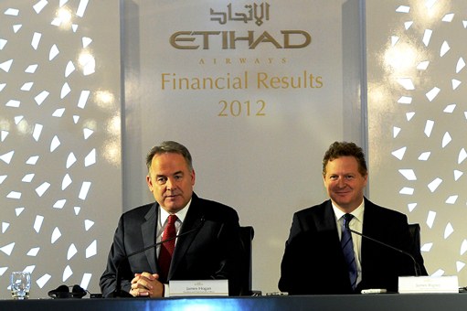 Etihad 2012’de karını yüzde 200 arttırdı