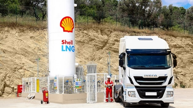 Shell, kamyonlarda LNG dönemini başlattı
