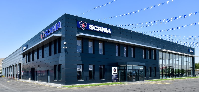 Avrupa'nın en büyük Scania tesisi Kayseri'de açıldı