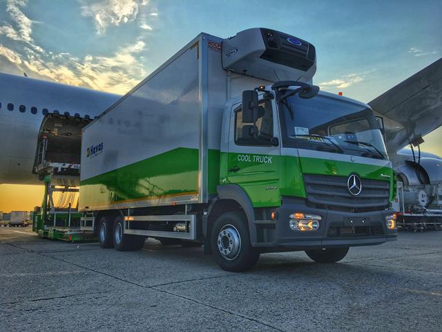 Havaş'ın soğutucu üniteli aracı hizmete girdi