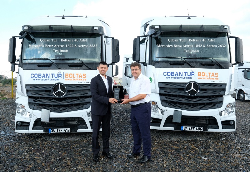Çoban Tur|Boltaş, 40 Mercedes Actros aldı