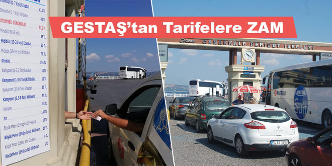 GESTAŞ, ücret tarifelerini yeniden ayarladı
