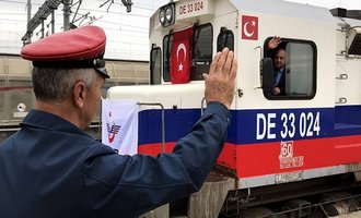 Rus şirketten Bakü-Tiflis-Kars demiryolu ile 250 binlik tonluk sevkiyat