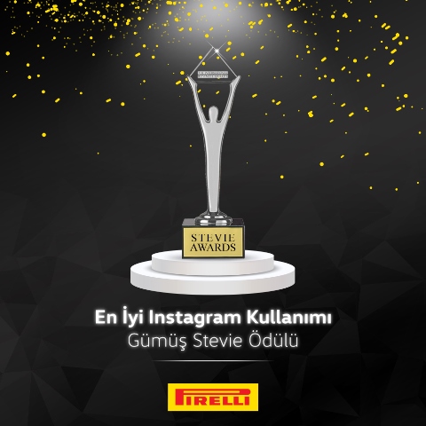 Pirelli Türkiye, Stevie Awards 2018’de taç taktı