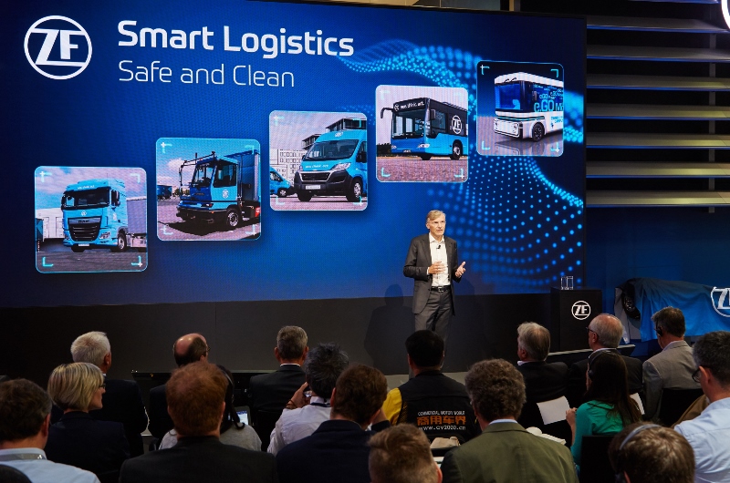 ZF, çevreci ve otonom lojistik çözümlerini tanıttı