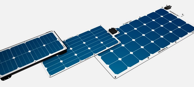 Thermo King'ten solar panel