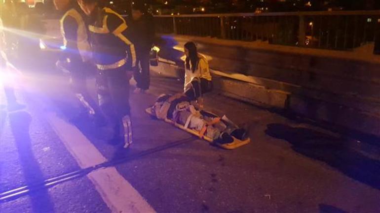 KAZA: 2 TIR, 1 minibüs, 1 kamyonet ve 6 otomobil...