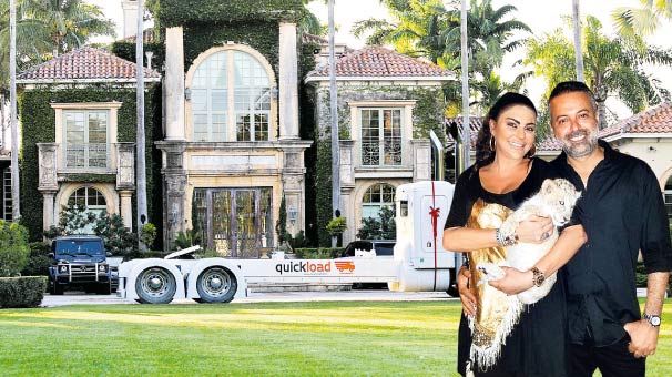 Eşine doğum gününde TIR aldı