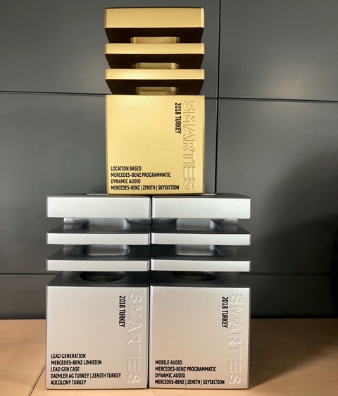 Mercedes-Benz Türk'e, MMA Smarties’ten 3 ödül