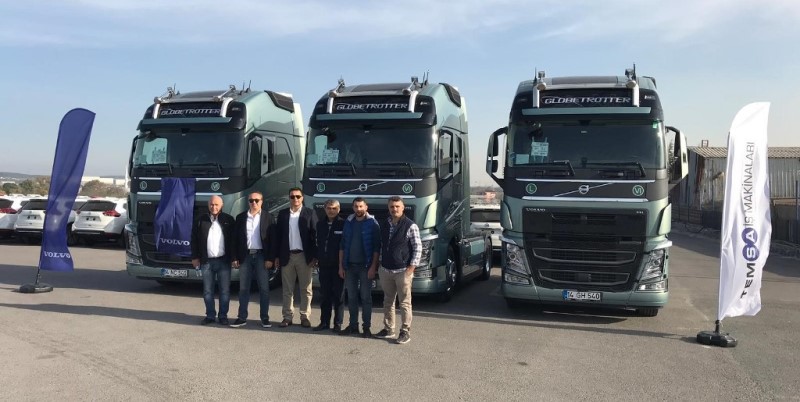 Ulu Nakliyat filosuna 8 Volvo Trucks FH 540 HP çekici