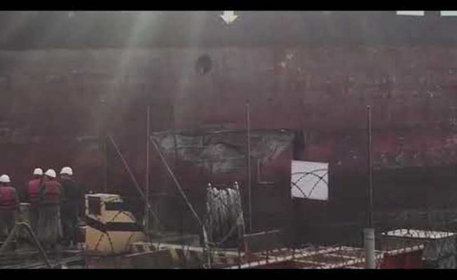 MSC gemisi YILPORT rıhtımına çarptı