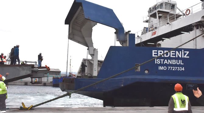 Negmar'ın Bandırma-Tekirdağ trenferry seferleri