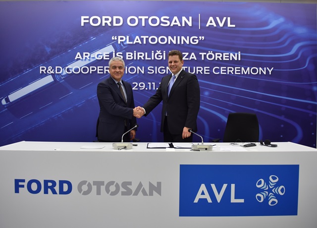 Ford Otosan ve AVL "otonom konvoy" ile taşımacılıkta ezber bozacak