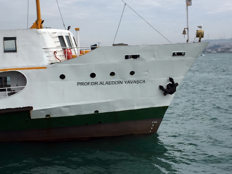 Prof. Dr. Alaeddin Yavaşca vapuru seferlere başladı