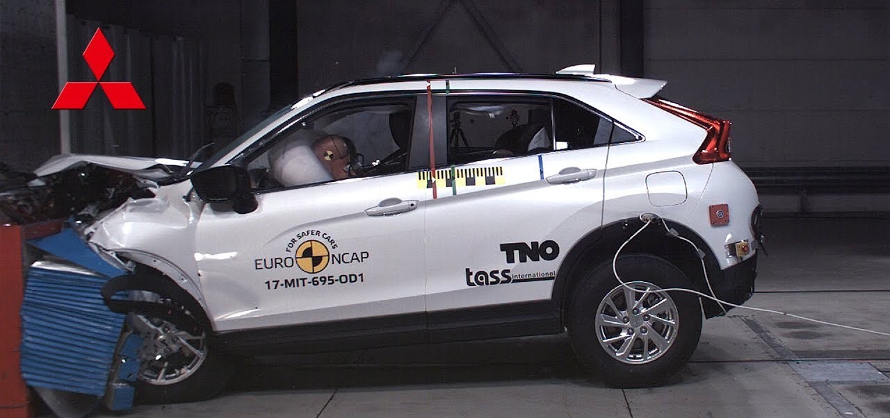 Mitsubishi Eclipse Cross'a çarpışma güvenliğinden 5 yıldız